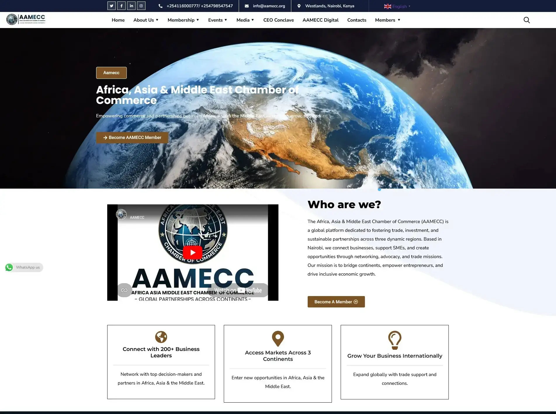 AAMECC Website